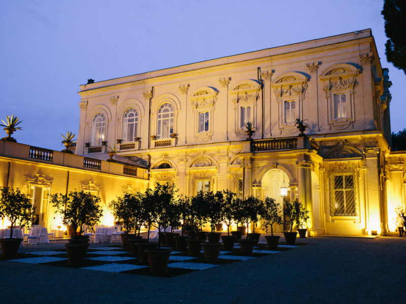 The top 5 wedding reception venues in Rome: Villa Aurelia