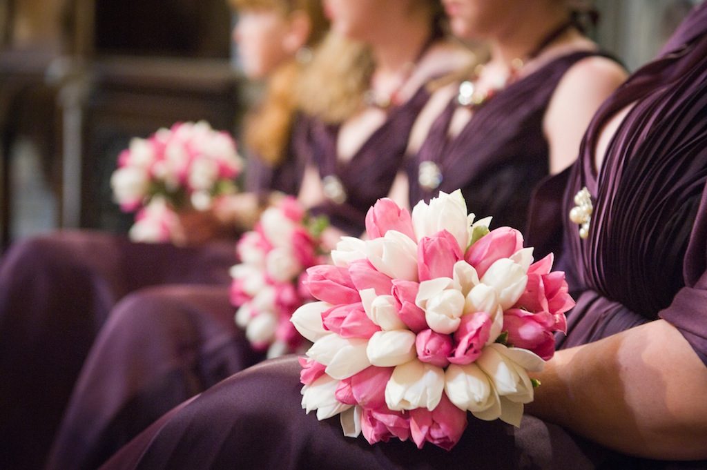 Wedding party flowers - Bridesmaids' bouquet
