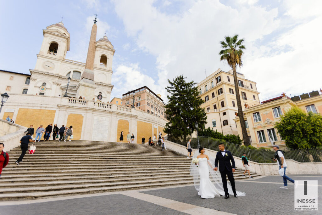 Couple's photoshoot in Rome